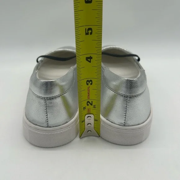 Seychelles Moon Child Silver Metallic Platform Loafer Sneakers Size 10 NWB - Picture 8 of 10